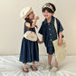 Siblings Summer Denim Suit Sets// Summer Denim Dress