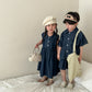 Siblings Summer Denim Suit Sets// Summer Denim Dress