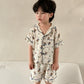 Siblings Comfortable Cotton Summer Short-Sleeved Pajamas