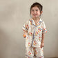 Siblings Comfortable Cotton Summer Short-Sleeved Pajamas