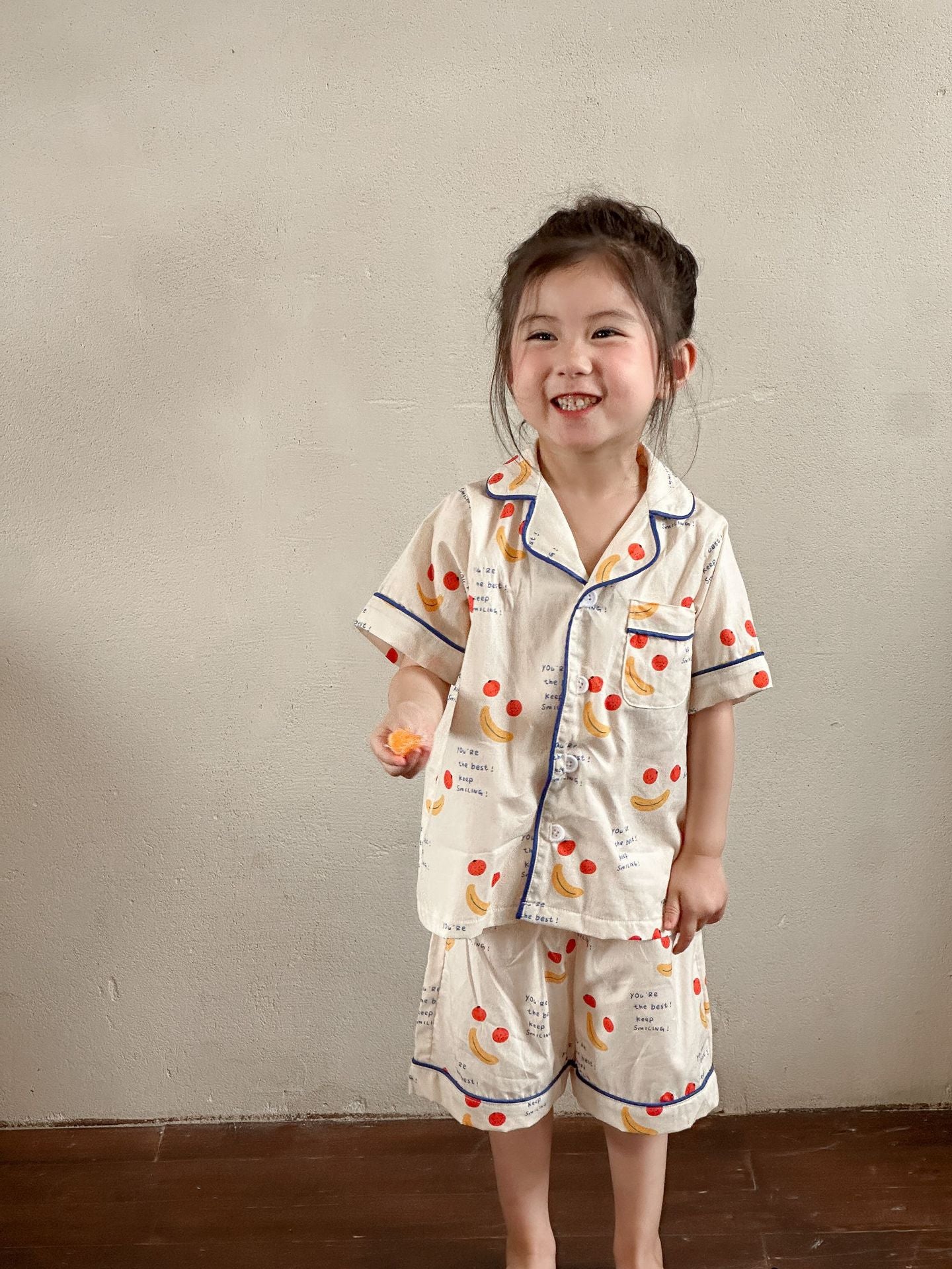 Siblings Comfortable Cotton Summer Short-Sleeved Pajamas