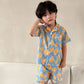 Siblings Cotton Comfortable Short-Sleeve Pajamas